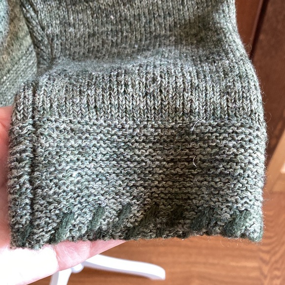 Bushwacker Women’s Cardigan Cotton Wool and Linen size Large Green Button Up - Picture 5 of 9